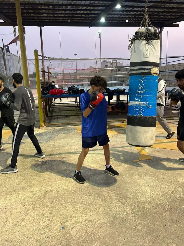 Youth Boxing Training at Fitness Solutions Dammam