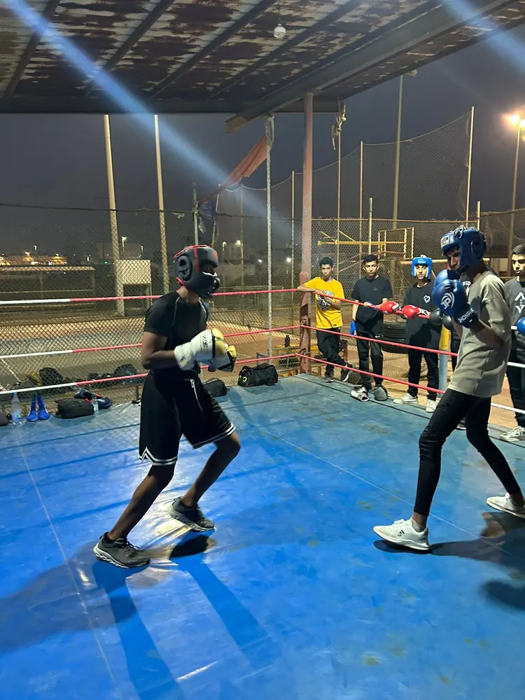 Youth Boxing Training at Fitness Solutions Dammam