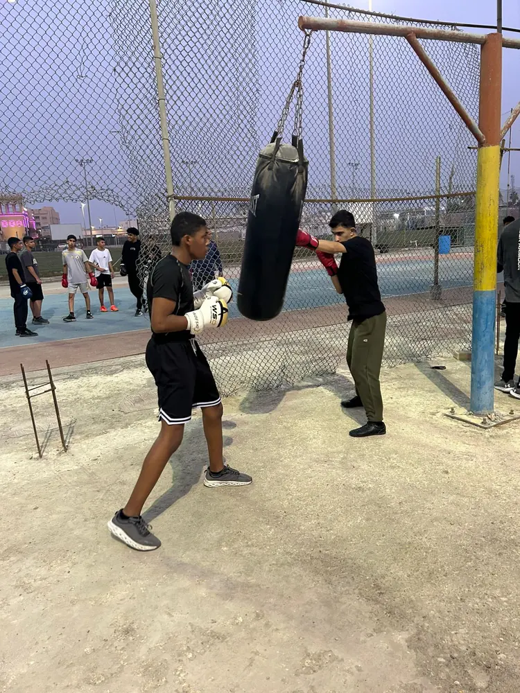 Youth Boxing Training at Fitness Solutions Dammam
