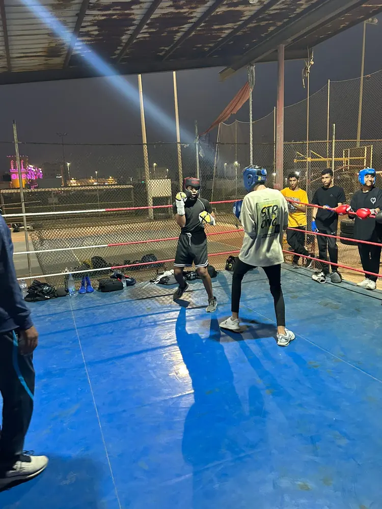 Youth Boxing Training at Fitness Solutions Dammam